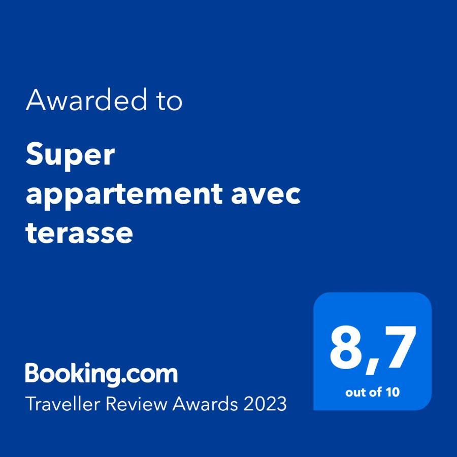 Super Appartement Avec Terasse ビシュハイム エクステリア 写真